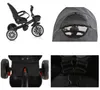 Triciclo per bambini Byox - Space, grigio Anteprima dell’immagine prodotto 13