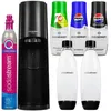 Sodastream Wassersprudler Terra Schwarz Set mit 2 Flaschen Produktbild-Vorschau 1