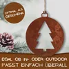 Rostikal Décorations de sapin de Noël 7 cm rouille Voir les images du produit 5