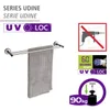 WENKO UV-Loc® Badetuchstange Duo Udine Ordnung Aufbewahrung Produktbild-Vorschau 2