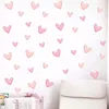 Kinder Wandsticker,60 Stück weiche rosa große kleine Produktbild-Vorschau 4