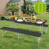 Strattore tavolo da buffet in plastica set tenda da birra Anteprima dell’immagine prodotto 4