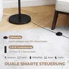 LED Stehlampe Dimmbar Schwarz Höhenverstellbar (133-168cm) Produktbild-Vorschau 4