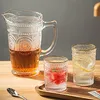 Kingrol 1.5L Glaskanne, 50oz Vintage Wasserkaraffe Krug für Produktbild-Vorschau 6