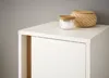 Bad Hochschrank "Center" weiß und Eiche Badschrank 34 x 200 Produktbild-Vorschau 4