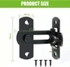 Schiebetürschloss, Edelstahl Torriegel, Flip Slide Latch, Produktbild-Vorschau 6