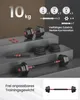 SONGMICS Hantelset, Hanteln mit Verbindungsstange, Hexagon, Produktbild-Vorschau 4