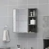 vidaXL Kúpeľňová zrkadlová skrinka betónová sivá Náhľad obrázku produktu 2