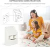 HOMCOM Libreria per bambini con cassetto, 3 ripiani e 2 Anteprima dell’immagine prodotto 5