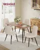 A dining room setting with a table and chairs. Produktbild-Vorschau