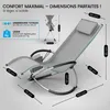 ELONEO chaise longue à bascule Outdoor avec sac, chaise Voir les images du produit 2