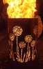 Feuertonne / Feuerkorb mit Motiv Pusteblumen-Wiese Produktbild-Vorschau 2