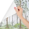 Muralo Vlies Fototapete Wald Aquarell BÄUME Natur Br. 360 Produktbild-Vorschau 5