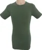 Herren extralanges kurzarm Shirt Rundhals tanne Produktbild-Vorschau