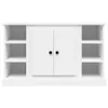 vidaXL Credenza bianca 100x35,5x60 cm Materiale ligneo Anteprima dell’immagine prodotto 6
