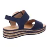 Gabor Sandalette 550.36, Rauleder, Blau, Damen Produktbild-Vorschau 26