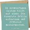 Mr. & Mrs. Panda doppelkarte Spruch Hoffnung in schwierigen Produktbild-Vorschau 1