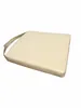 Stuhlkissen 2x Sitzpolster Polster LARISSA Kunstleder beige Produktbild-Vorschau 2