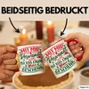 Weihnachten Tasse Geschenk Mit Mir Verwandt Zu Sein Ist Das Produktbild-Vorschau 2