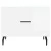 Couchtische 2 Stk. Hochglanz-Weiß 50x50x40 cm Holzwerkstoff Produktbild-Vorschau 6