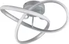 Reality Leuchten Deckenleuchte MEO LED DH 40x15 cm grau Produktbild-Vorschau 8