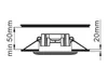 Trio Einbauleuchte AURA Ø 8,2cm Weiß matt Produktbild-Vorschau 8
