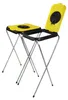 BigDean 2X Müllsackständer SwingFix GELB 120L Blauer Gelber Produktbild-Vorschau 1