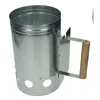 Grillkohleanzünder aus Edelstahl Anzündkamin 17cm Produktbild-Vorschau 2