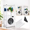 Relaxdays Waschmaschinenregal, HxBxT: 180 x 70 x 40 cm, 3 Produktbild-Vorschau 5