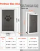Porte pour chien VEVOR (XL) avec 3 volets magnétiques et Voir les images du produit 5
