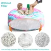 （150×75cm，Dunkel bunt）Bean Bag Chair CoverStuhlkissen Produktbild-Vorschau 3