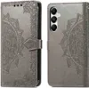 imoshion Mandala Klapphülle Samsung Galaxy A55 - Grau Produktbild-Vorschau 1