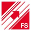 A logo with diagonal lines and the letters FS. Anteprima dell’immagine prodotto
