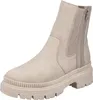 A single beige boot is shown against a white background. Produktbild-Vorschau