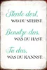 vianmo Holzschild 30x20 cm starte dort wo du stehst tu das Produktbild-Vorschau 1