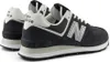 New Balance 574 Wildleder Trainer, Schwarz 42 EU Produktbild-Vorschau 11