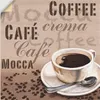 ARTland Wandbild, selbstklebend Mocca - Kaffee Größe: 70x70 Produktbild-Vorschau 1