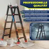 MASKO Aluminium 6in1 Mehrzweckleiter – 20 Sprossen | - 520 Produktbild-Vorschau 7