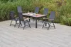 Merxx Gartenmöbelset Paxos 7tlg., 6 Klappsessel, Produktbild-Vorschau 1