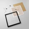 Gerahmtes Poster - Schwarzer Rahmen - Minimalismus Frau Produktbild-Vorschau 4