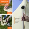 Meister Sonnensegel 210 x 210 cm LSF50+ Für bis zu 4 Produktbild-Vorschau 9