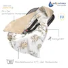 Kuscheldecke für babys, Einschlagdecke, Baumwolle, 85x85, Produktbild-Vorschau 2