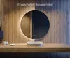 Badspiegel 90x90 cm - Vertikal mit LED Beleuchtung - LED Produktbild-Vorschau 3