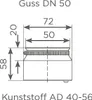 PREIS PAM GLOBAL KONFIX, Übergangsverbindung, DN 50, 1 Stk. Produktbild-Vorschau 3