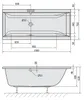 Polysan CLEO Rechteckwanne 150x75x48cm, weiß matt Produktbild-Vorschau 2