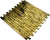 Goldglasmosaik, Kristallgoldmosaik, moderne Goldmosaikwand Produktbild-Vorschau 1