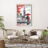 Gerahmtes Poster - Rahmen in heller Eiche - London Produktbild-Vorschau 6