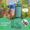 GOPLUS 2 in 1 Garten Arbeitshocker, klappbarer Gartenhocker Produktbild-Vorschau 4