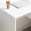 vidaXL Schreibtisch mit Schubladen Weiß 90 x 49 x 75 cm Produktbild-Vorschau 4