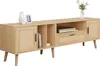 OKWISH Meuble TV 180 cm - Design Élégant Avec 2 Portes Et 1 Voir les images du produit 10